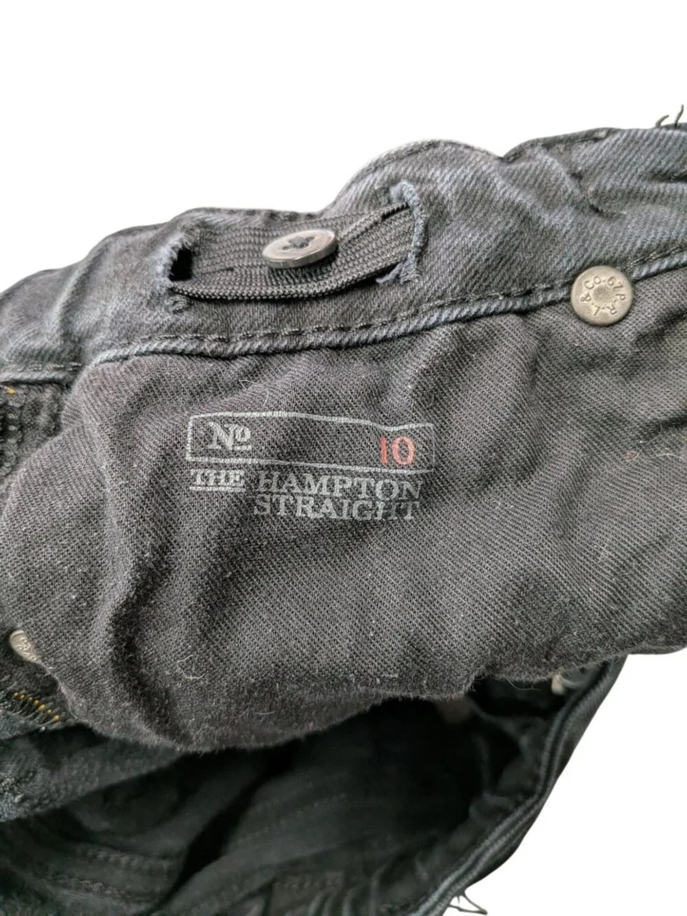 Polo Ralph Lauren Hampton Straight Jeans Stretch Was Adjustable Waist Boys Sz 10